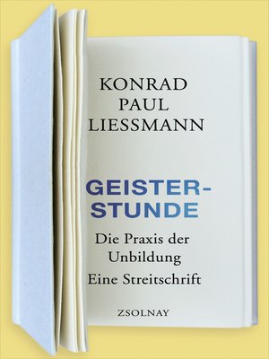 cover image of Geisterstunde